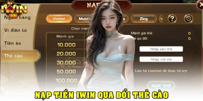 Đổi thẻ cào cũng là một hình thức gửi tài khoản khá tiện lợi